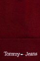 Tommy Jeans czapka AM0AM11016 bordowy AW23