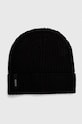 Guess czapka z domieszką wełny z domieszką wełny czarny AM5025.POL01