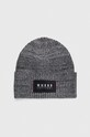 Шапка с примесью шерсти Guess с добавлением шерсти чёрный AM5026.POL01