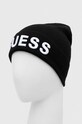 Шапка с примесью шерсти Guess AM5027.POL01 чёрный AW24