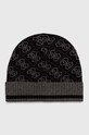 Čepice Guess středně silná černá AM5028.POL01