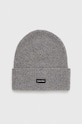 Calvin Klein czapka wełniana wełna szary K50K510984