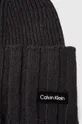 Μάλλινο σκουφί Calvin Klein 57% Μαλλί, 43% Πολυαμίδη