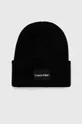 чёрный Хлопковая шапка Calvin Klein Мужской