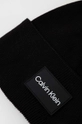 Calvin Klein berretto in cotone nero