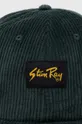 Manšestrová baseballová čiapka Stan Ray BALL CAP CORD zelená