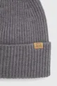 Шерстяная шапка Woolrich серый