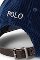 Аксесуари Вельветова кепка Polo Ralph Lauren 710880778 темно-синій
