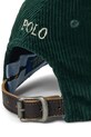 Аксесуари Бавовняна бейсболка Polo Ralph Lauren 710880778 зелений