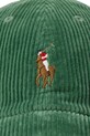 Accesorii Polo Ralph Lauren șapcă de baseball din catifea 710880778 verde