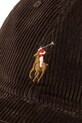 Accesorii Polo Ralph Lauren șapcă de baseball din catifea 710880778 maro
