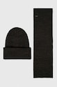 Barbour komplet Crimdon Beanie & Scarf Gift Set pozostałe zielony MGS0019