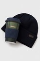 Barbour șapcă și cană uni bleumarin MGS0076