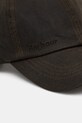 Barbour czapka z daszkiem bawełniana MHA0005 zielony AA00
