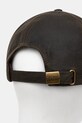 Akcesoria Barbour czapka z daszkiem bawełniana MHA0005 zielony