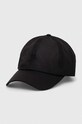 Barbour șapcă de baseball din bumbac bumbac negru MHA0005