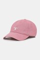 Barbour șapcă de baseball din bumbac Sports Caps bumbac roz MHA0274