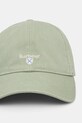 Bavlněná baseballová čepice Barbour Sports Caps MHA0274 zelená AA00