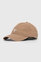 Barbour șapcă de baseball din bumbac Sports Caps bumbac bej MHA0274