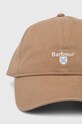 Хлопковая кепка Barbour MHA0274 бежевый AA00