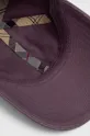 fialová Bavlnená šiltovka Barbour