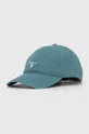 μπλε Βαμβακερό καπέλο του μπέιζμπολ Barbour Ανδρικά