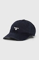 Barbour șapcă de baseball din bumbac Sports Caps bumbac bleumarin MHA0274