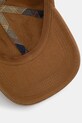 Bavlněná baseballová čepice Barbour Sports Caps hnědá MHA0274