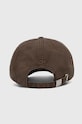Barbour czapka z daszkiem bawełniana MHA0274 brązowy AA00