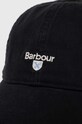 Бавовняна бейсболка Barbour MHA0274 чорний AA00