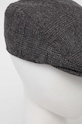Akcesoria Barbour kaszkiet z domieszką wełny MHA0640 szary