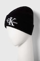 Bavlnená čiapka a šál Calvin Klein Jeans K50K511199 čierna AW23