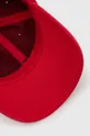 red 424 cotton baseball cap