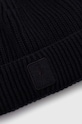 Neil Barett czapka z domieszką kaszmiru FISHERMAN BEANIE PBCP335.V9505.466 granatowy AW23