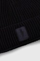 Neil Barett căciulă din amestec de lână FISHERMAN BEANIE PBCP335.V9505.9600 negru AW23