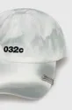 032C cotton baseball cap Fixed Point Cap gray