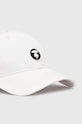AAPE cotton baseball cap Cotton ACP4865 white SS24
