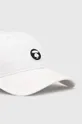 AAPE cotton baseball cap Cotton white