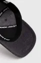 negru AAPE șapcă de baseball din bumbac Cotton Denim
