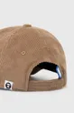 AAPE cotton baseball cap Cotton Corduroy beige