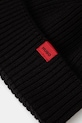 Doplnky Čiapka s prímesou vlny HUGO 50551267 čierna