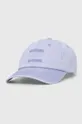 μωβ Βαμβακερό καπέλο του μπέιζμπολ Samsoe Samsoe Unisex
