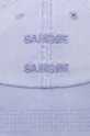 Samsoe Samsoe czapka z daszkiem bawełniana 100 % Bawełna