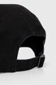 Samsoe Samsoe czapka z daszkiem bawełniana U23200004 czarny SS25