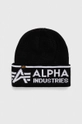 μαύρο Καπέλο Alpha Industries Unisex