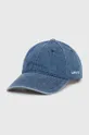 niebieski Levi's czapka z daszkiem bawełniana Unisex
