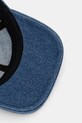 Бавовняна бейсболка Levi's D7589.0002 блакитний