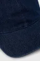 Bombažna bejzbolska kapa Levi's modra