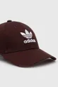 καφέ Βαμβακερό καπέλο του μπέιζμπολ adidas Originals