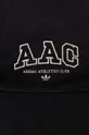 μαύρο Βαμβακερό καπέλο του μπέιζμπολ adidas Originals